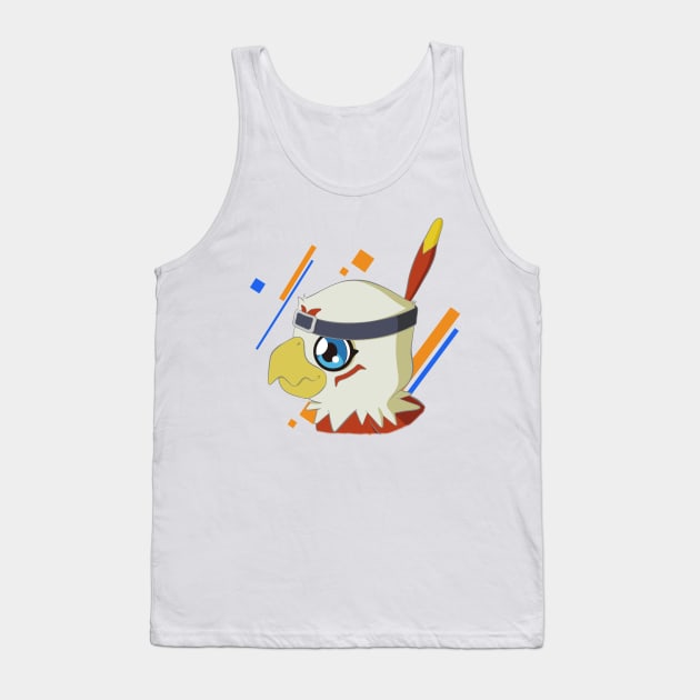 Hawkmon Tank Top by MEArtworks